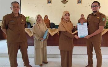 Kepala Sekolah di Kota Sukabumi Jalani Sertijab