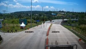 Mudik Lebaran 2026, Penampakan Tol Bocimi Exit Parungkuda Siang Ini