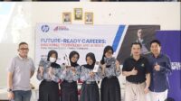 HP x Sentral Service Goes to School Hadir di SMKN 2 Kota Sukabumi, Bekali Siswa dengan Skill Teknologi dan AI Masa Depan