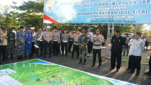 Operasi Ketupat Lodaya 2026 di Sukabumi: Fokus Arus Mudik hingga Wisata Pantai