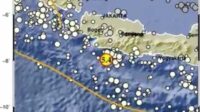 Gempa Bumi Magnitudo 5,4 Guncang Sukabumi, Tidak Berpotensi Tsunami