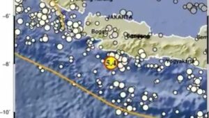 Gempa Bumi Magnitudo 5,4 Guncang Sukabumi, Tidak Berpotensi Tsunami