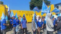 75 Buruh Sukabumi Kena PHK Sepihak Jelang Lebaran, Buruh Gelar Aksi Protes