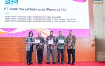 BRI Raih 3 Penghargaan Dealer Utama