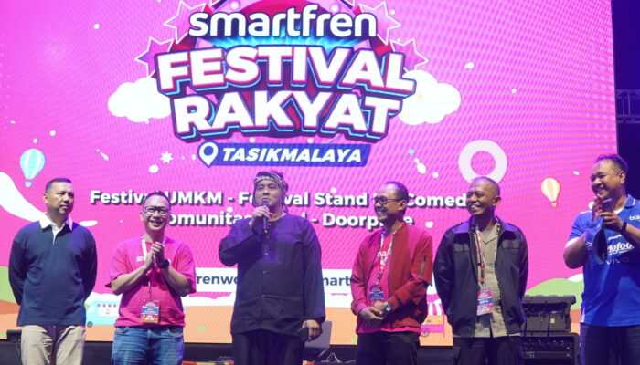 Perkuat Jaringan 4G LTE dan Dorong Digitalisasi UMKM Lokal, SMARTFREN Festival Rakyat 2026 Hadir di Tasikmalaya
