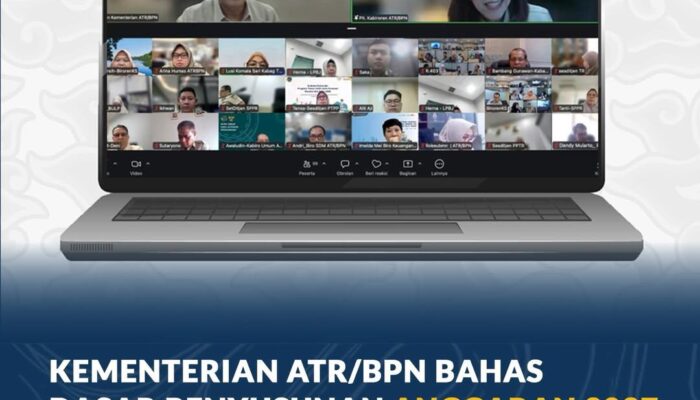 Sekjen ATR/BPN Evaluasi Output Anggaran