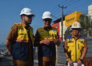 Penampakan Wali Kota Sukabumi Tinjau Perbaikan Jalan Gudang