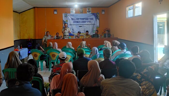 BPN Sukabumi Edukasi PTSL di Pabuaran