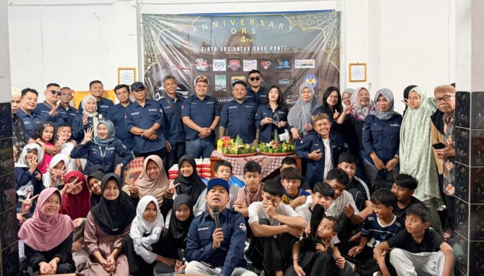 Rayakan HUT ke-4,  ORS Sukabumi Gelar Aksi Berbagi dan Lahirkan Kepengurusan Baru