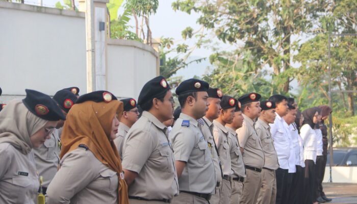 Jaga Kualitas Layanan, Pegawai Kantah Sukabumi Perkuat Kedisiplinan