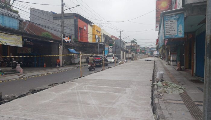 Perbaikan Jalan Gudang Masuki Tahap Pengecoran