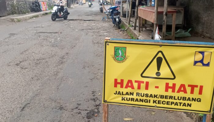 Kecelakaan Akibat Jalan Rusak, Inggu Sentil DPUTR Kota Sukabumi