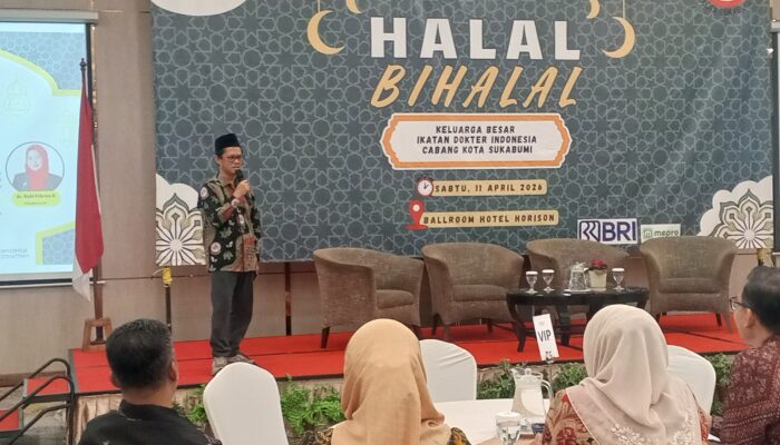 Gelar Halal bi Halal, IDI Kota Sukabumi Suguhkan ‘Tausyiah Keilmuan’