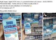 Viral Susu Gratis MBG Dijual di Minimarket, BGN Angkat Bicara