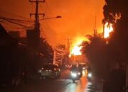 SPBE Cimuning Bekasi Terbakar, Warga Panik Usai Ledakan