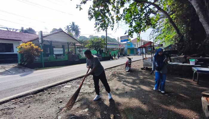 DLH Kabupaten Sukabumi Gelar Aksi Bersih Sampah Pasca Lebaran