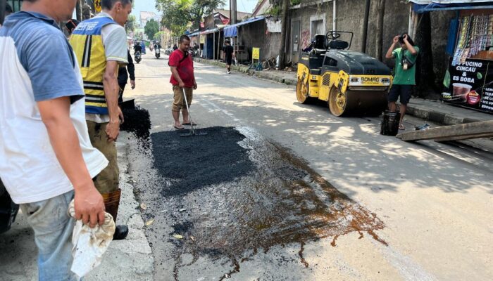 DPUTR Kota Sukabumi Benahi Infrastruktur Jalan