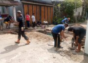 Jalan Amblas di Gunungpuyuh, BPBD Kota Sukabumi Gercep Penanganan Darurat