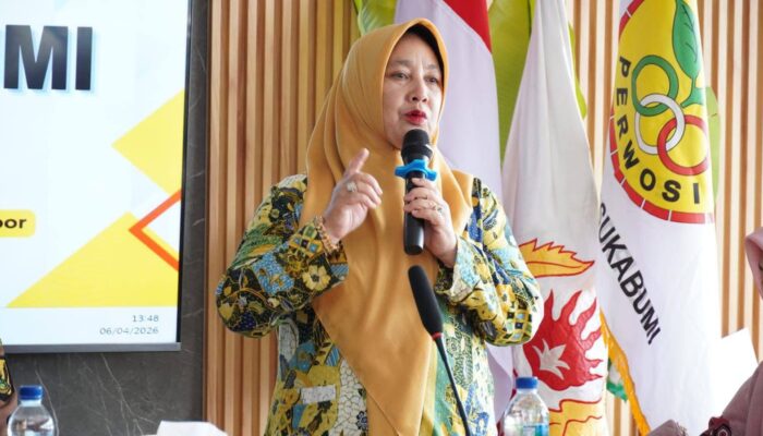 Rina Rosmaniar Japar Terpilih Aklamasi Pimpin Perwosi Sukabumi