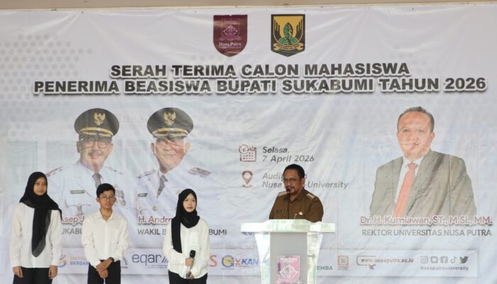 170 Mahasiswa Terima Beasiswa Bupati Sukabumi 2026
