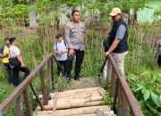 Pemkab Sukabumi dan Polres Tinjau Jembatan Lodaya Hilir