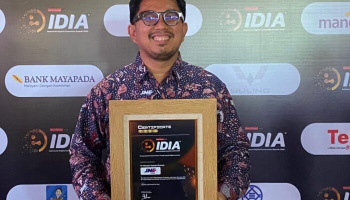 Keren, JNE Raih Penghargaan di Indonesia Digital Innovation Awards 2026
