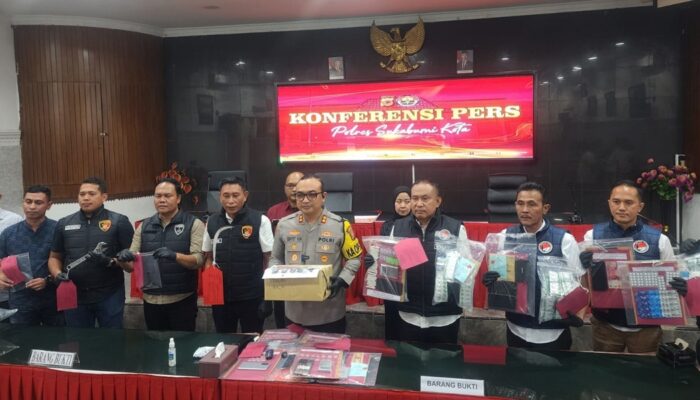 Sabu Dominasi Pengungkapan Kasus Narkoba di Kota Sukabumi