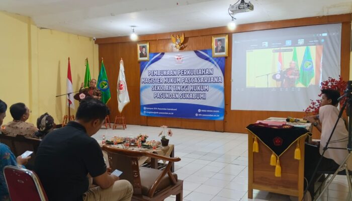 STH Pasundan Sukabumi Resmi Buka Program Magister Hukum