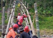 Baru Tiga Bulan, Jembatan Darurat di Nyalindung Hanyut Diterjang Banjir