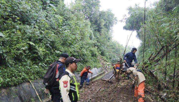 Longsor di Sukabumi Timbun Jalur KA Pangrango, Keterlambatan 35 Menit