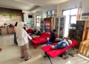 Baksos Kecamatan Baros, Target 112 Labu Darah