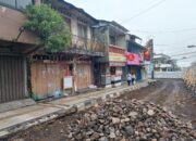 Pelaku Usaha Kebonjati Kota Sukabumi Terdampak Proyek Jalan