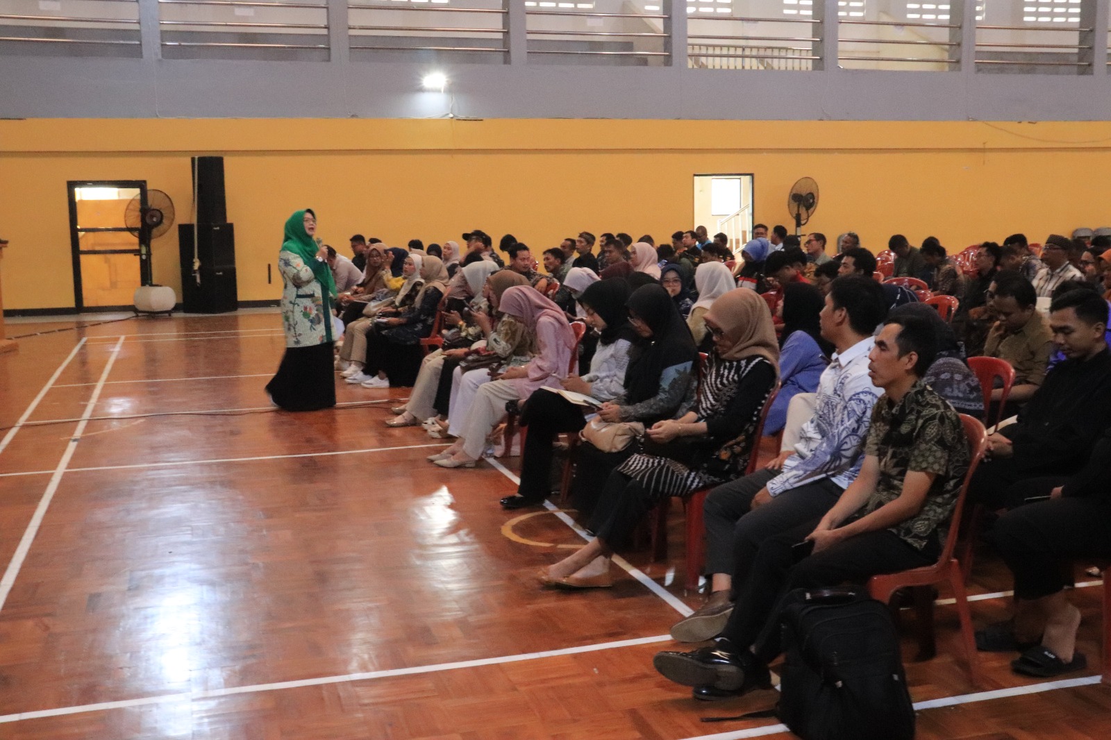 Diarpus Kabupaten Sukabumi menggelar sosialisasi lomba perpustakaan desa/kelurahan untuk meningkatkan kualitas literasi masyarakat