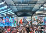 Penampakan Ribuan Buruh Padati Monas, May Day 2026 Meriah