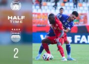 Babak Pertama Adam Alis Balikkan Keadaan, Persib Unggul atas Persija