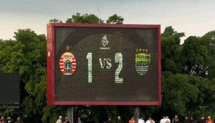 Persija Tumbang di Kandang Orang, Asa Juara Pupus di Tangan Persib 
