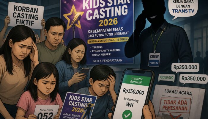 Casting Fiktif Terbongkar, Ratusan Peserta Jadi Korban