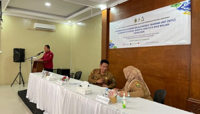 Disnakertrans Sukabumi Buka Ruang Usaha Baru Lewat MTU