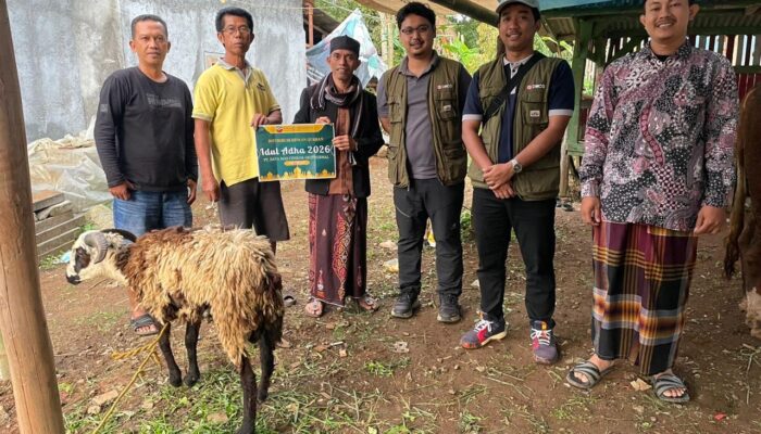 Perkuat Kepedulian Sosial, PT DMCG Tebar Puluhan Hewan Kurban