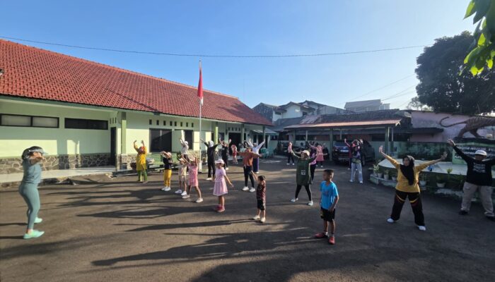 Jaga Kebugaran Koramil 0607-04 Gelar Senam Sehat Tiap Jumat