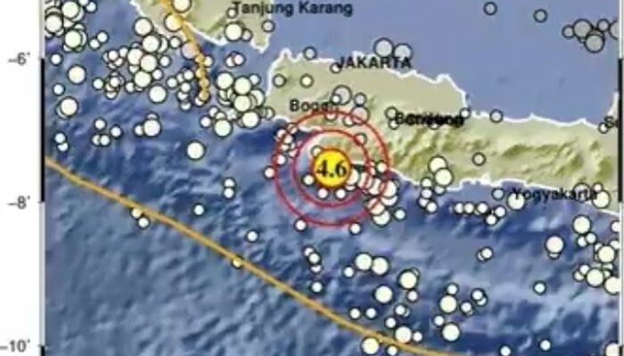 Getaran Gempa 4,6 SR Terasa di Sukabumi, Tidak Berpotensi Tsunami