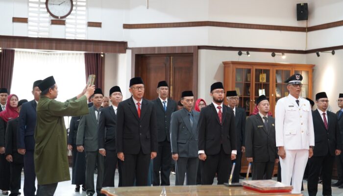 Daftar Pejabat yang Dilantik Ayep Zaki, Sistem Merit Jadi Landasan Rotasi