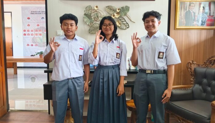 SMAN 3 Sukabumi Kirim Tiga Jawara ke Jabar