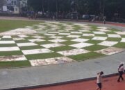 Jogging Track dan Lapangan Basket Lapdek Sukabumi Mulai Rusak
