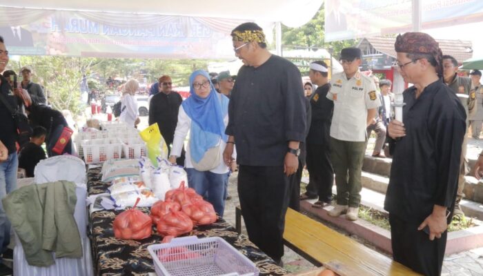 DKP Kabupaten Sukabumi Gelar Gerakan Pangan Murah di Wisata Karang Para