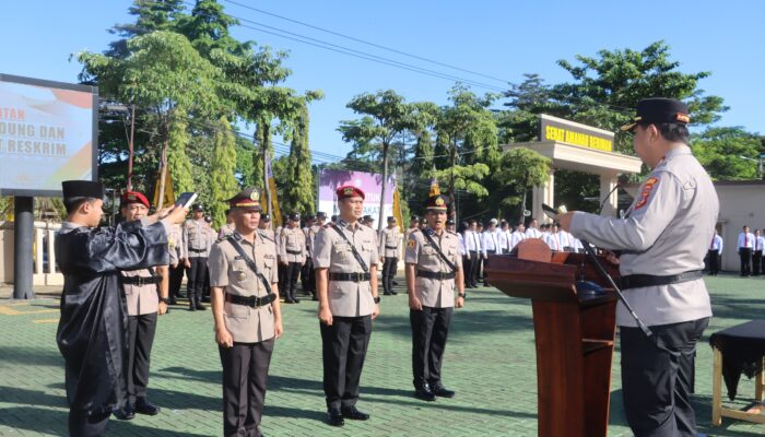 Polres Sukabumi Rotasi Sejumlah Pejabat, Kapolres Tekankan Profesionalisme