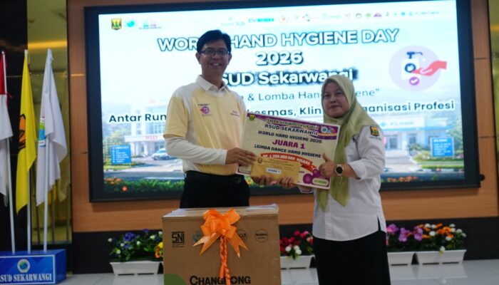 RSUD Sekarwangi Gelar Kampanye Kebersihan Tangan Tekan Infeksi Medis