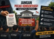 Forum RT/RW Sebut Ada Intervensi Jelang Audiensi DPRD Sukabumi