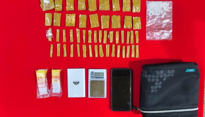 Satnarkoba Polres Sukabumi Kota Bekuk Dua Pengedar Sabu
