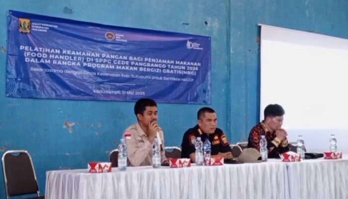 Dinkes Sukabumi Latih Relawan SPPG Cegah Keracunan Massal